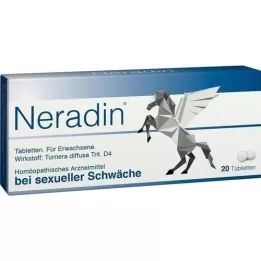NERADIN tabletták, 20 db