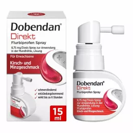 DOBENDAN Direkt Flurbiprofen spray 8,75 mg/adag szájon át, 15 ml