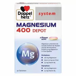 DOPPELHERZ Magnesium 400 Depot rendszerű tabletta, 30 db