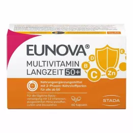 EUNOVA Hosszú távú 50+ kapszula, 60 db