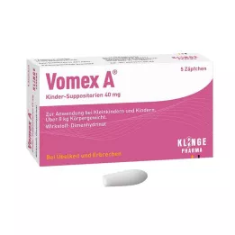 VOMEX A Gyermekkúpok 40 mg, 5 db