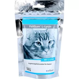FELIGUM l-lysine kaudrops F. macskák, 120 g