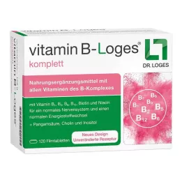 VITAMIN B-LOGES komplett filmtabletta, 120 db