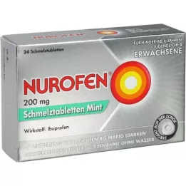 NUROFEN 200 mg olvasztó tabletták menta, 24 db