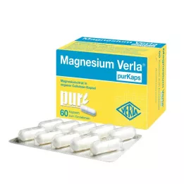 MAGNESIUM VERLA purKaps vegán kapszula szájon át történő használatra, 60 db