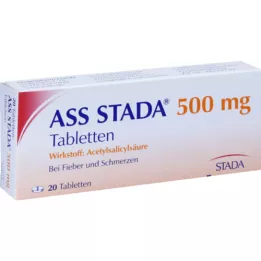 Ass Stada 500 mg tabletta, 20 db
