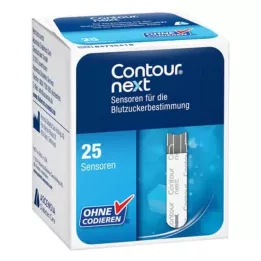 CONTOUR Next Sensors tesztcsíkok, 1X25 db