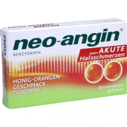 NEO-ANGIN Benzidamin akut torokfájás. Honey-Oran., 20 db