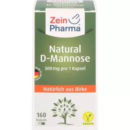 NATURAL D-Mannose 500 mg kapszula, 160 db