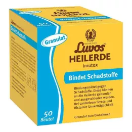 LUVOS Gyógyító agyag imutox granulátum, 50 db