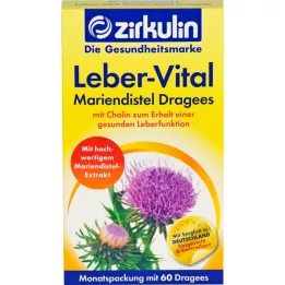 ZIRKULIN Leber-Vital Máriatövis tabletta, 60 db