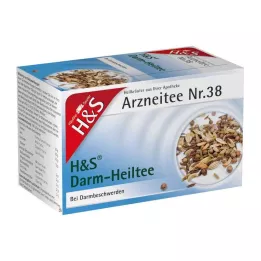 H&amp;S bélgyógyító teafilter tasakok, 20X2,0 g