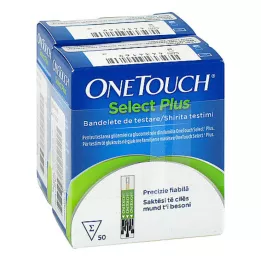 ONE TOUCH Válasszon plusz vércukorszint -tesztcsíkokat, 100 db