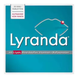 LYRANDA Rágótabletta, 20 db