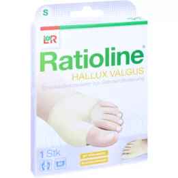Ratioline HALLUX Valgus nyomásvédelmi pad S (cipőméret 36-38), 1 db