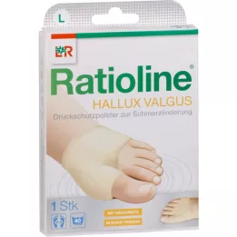 Ratioline HALLUX Valgus nyomáskapcsoló pad (Shootgr.42-45), 1 db