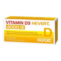 VITAMIN D3 HEVERT 4000 NE tabletta, 60 db