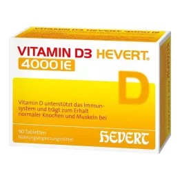 VITAMIN D3 HEVERT 4000 NE tabletta, 90 db