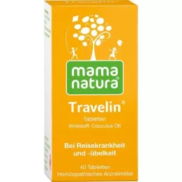 MAMA NATURA Travelin utazási tabletták, 40 db