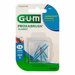GUM Proxabrush Classic cserekefék 1,6 mm, 8 darab