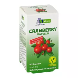 CRANBERRY VEGAN Kapszula 400 mg, 60 db