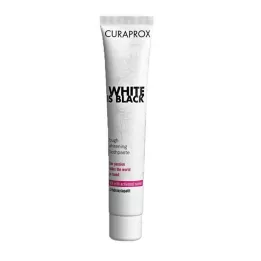 CURAPROX fehér fekete szén fogkrém, 90 ml