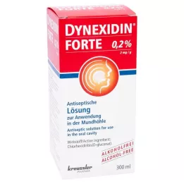 DYNEXIDIN Forte 0,2%-os oldat, 300 ml