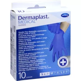 Dermaplast Orvosi U kesztyűk Sutteril S 6-7, 10 db