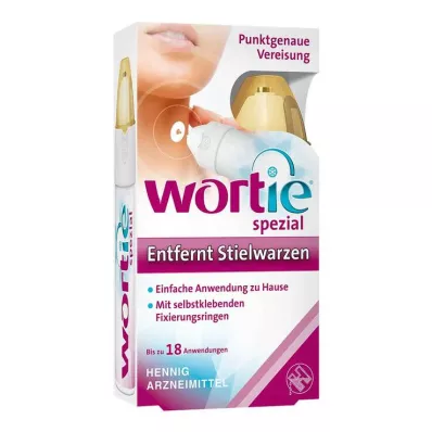 WORTIE Speciális kocsányos szemölcsök ellen, 50 ml