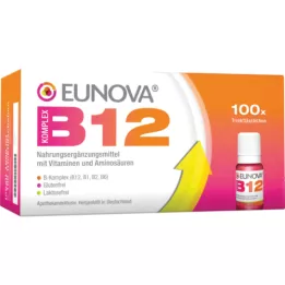 Eunova B12 komplex ivópalackok, 100x10 ml