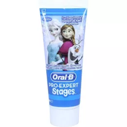 ORAL B Stages Gyermek fogkrém Ice Princess, 75 ml