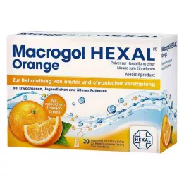MACROGOL HEXAL Orange Plv.z.Her.e.Lsg.z.Einn.Btl., 20 db