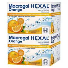 MACROGOL HEXAL Orange Plv.z.Her.e.Lsg.z.Einn.Btl., 100 db