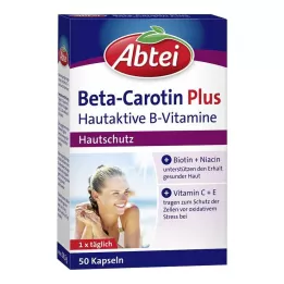 ABTEI Beta-Carotene Plus Skin-Active B-vitamin kapszula, 50 db