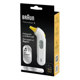 BRAUN THERMOSCAN 3 infravörös fülhőmérő, 1 db