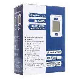 Gluco teszt duo vércukorszintmérő starter set mmol / l, 1 db
