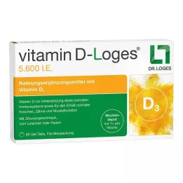 VITAMIN D-LOGES 5600 NE heti Depot rágótabletta családi csomag, 60 db