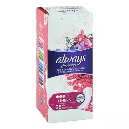 ALWAYS diszkrét inkontinencia betét bugyibetét, 28 db