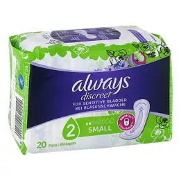 ALWAYS diszkrét inkontinencia betét kicsi, 20 db