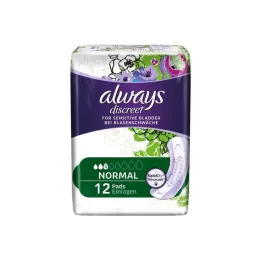 ALWAYS diszkrét inkontinencia betét normál, 12 db
