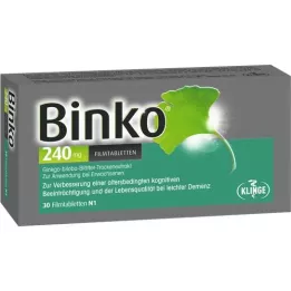 BINKO 240 mg film -bevonatú tabletta, 30 db