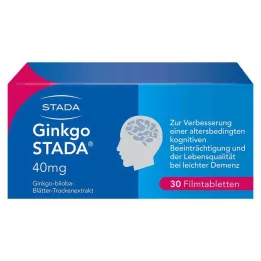 GINKGO STADA 40 mg-os filmtabletta, 30 db