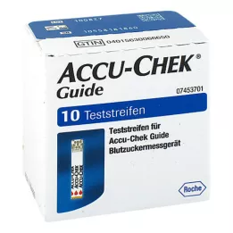 ACCU-CHEK Vezető tesztcsíkok, 1X10 db