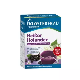 KLOSTERFRAU Broncholind forró bodza granulátum, 10X15 g