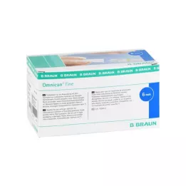 OMNICAN finom toll kanül 31 G 0,25x6 mm, 100 db