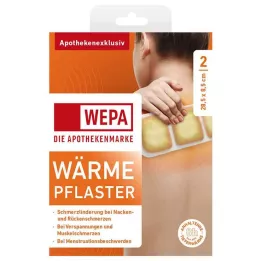 WÄRMEPFLASTER Nyak/hát 8,5x28,5 cm WEPA, 2 db