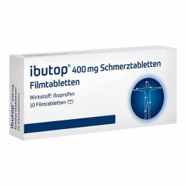 IBUTOP 400 mg-os fájdalomcsillapító filmtabletta, 10 db