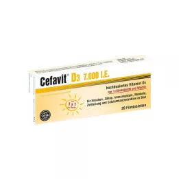 CEFAVIT D3 7000 NE filmtabletta, 20 db