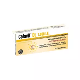 CEFAVIT D3 7000 NE filmtabletta, 60 db