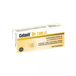 CEFAVIT D3 7000 NE filmtabletta, 100 db